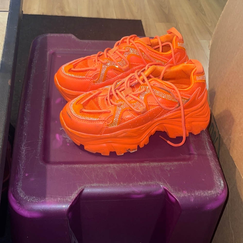 Orange Sneakers